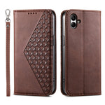 Til Samsung Galaxy A05 4G Cover Præget PU Læder Pung Stødsikkert Telefoncover