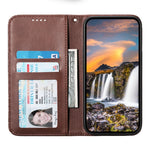 Til Samsung Galaxy A05 4G Cover Præget PU Læder Pung Stødsikkert Telefoncover