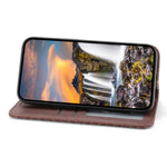 Til Samsung Galaxy A05 4G Cover Præget PU Læder Pung Stødsikkert Telefoncover