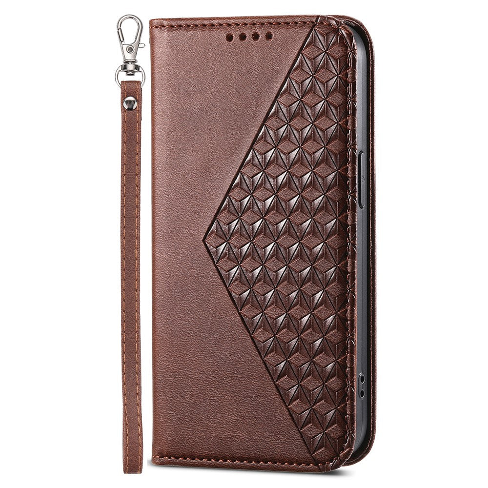 Til Samsung Galaxy A05 4G Cover Præget PU Læder Pung Stødsikkert Telefoncover
