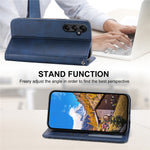 For Samsung Galaxy A05s 4G Case Imprinted Rhombus Pattern Wallet Stand Phone Cover