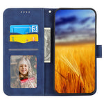 DIERFENG DF-03 For Oppo A38 4G Case Imprinted Phone Stand Cover Magnetic Wallet