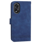 DIERFENG DF-03 For Oppo A38 4G Case Imprinted Phone Stand Cover Magnetic Wallet