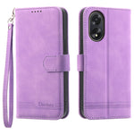 DIERFENG DF-03 For Oppo A38 4G Case Imprinted Phone Stand Cover Magnetic Wallet