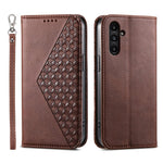 Til Samsung Galaxy A15 4G etui præget PU-læderpung telefoncover