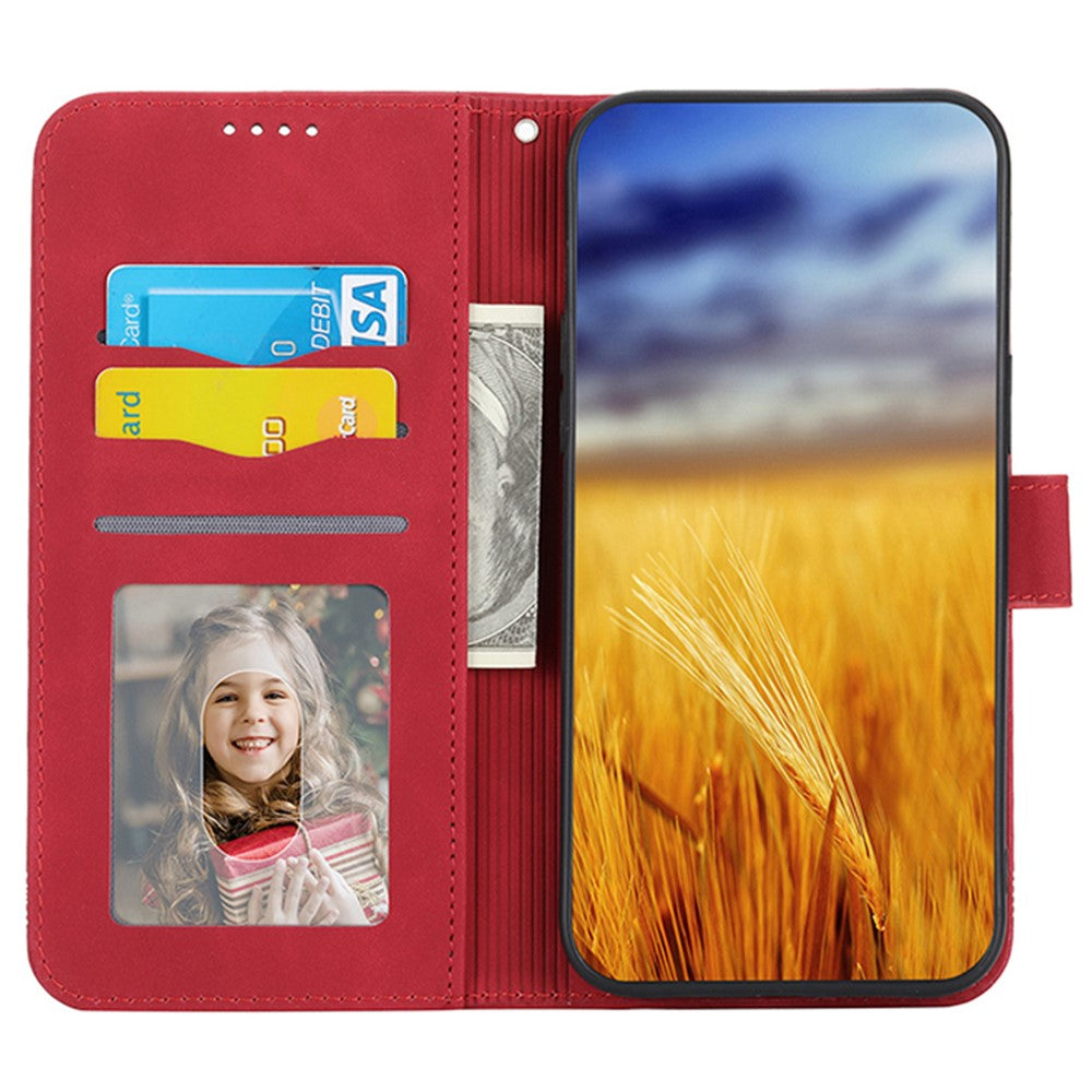 DIERFENG DF-03 For Samsung Galaxy A15 4G Case Shockproof Leather Stand Phone Cover Wallet