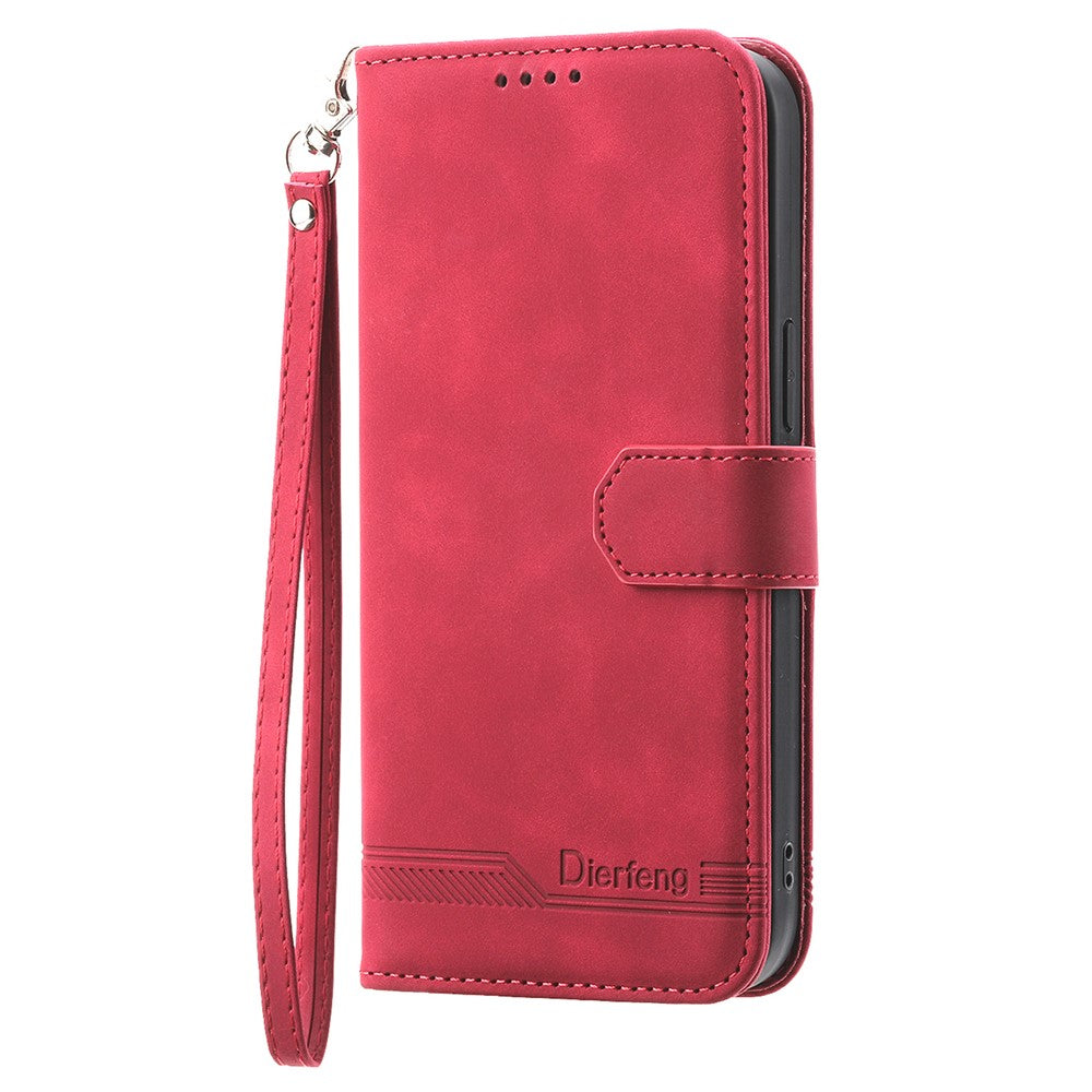 DIERFENG DF-03 For Samsung Galaxy A15 4G Case Shockproof Leather Stand Phone Cover Wallet