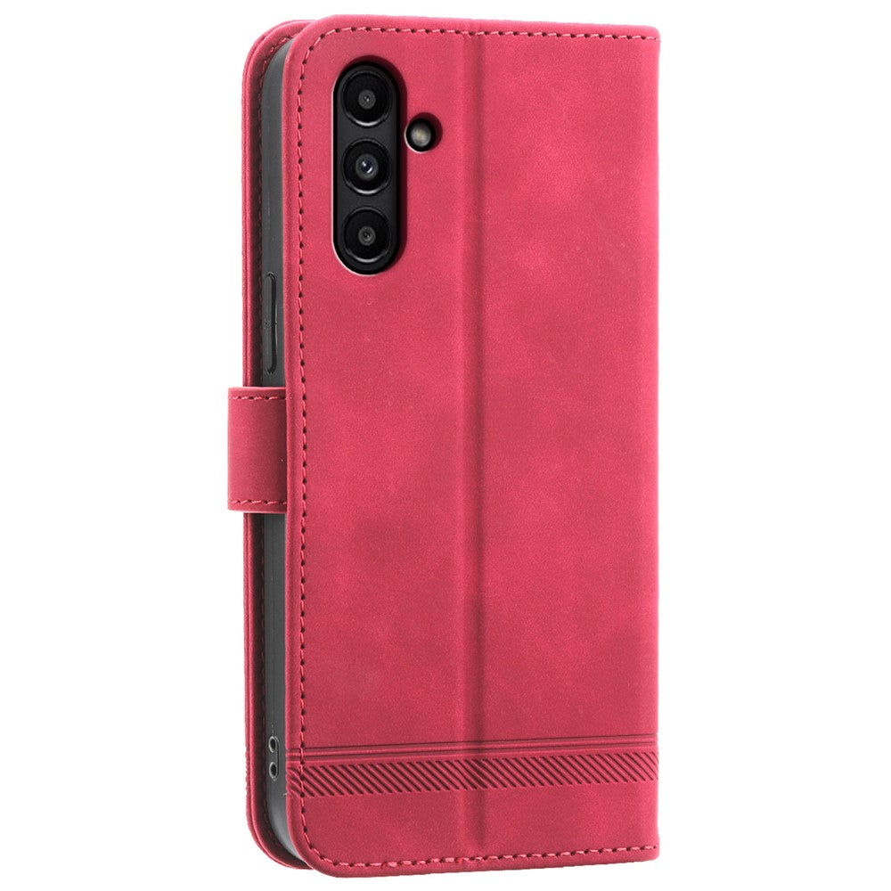 DIERFENG DF-03 For Samsung Galaxy A15 4G Case Shockproof Leather Stand Phone Cover Wallet