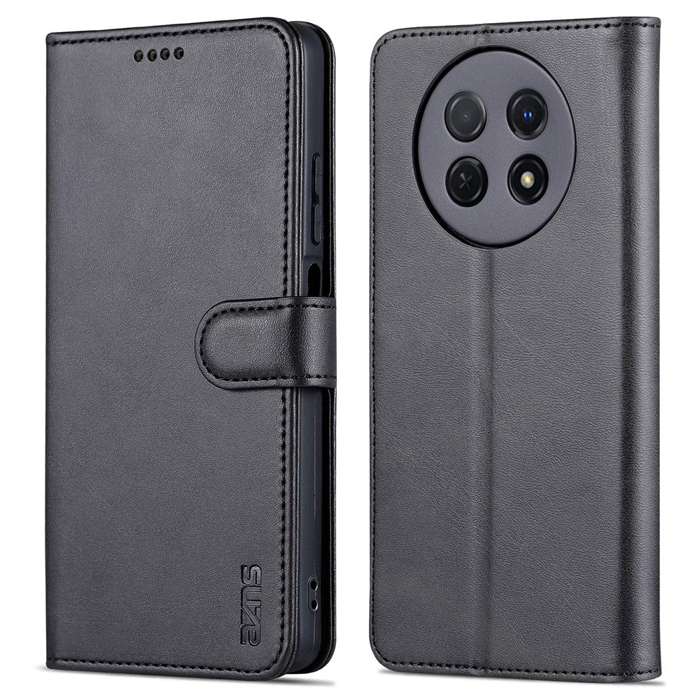 AZNS For Huawei nova Y91 4G / Enjoy 60X Leather Case Anti-Fall Phone Shell Flip Stand Wallet Cover