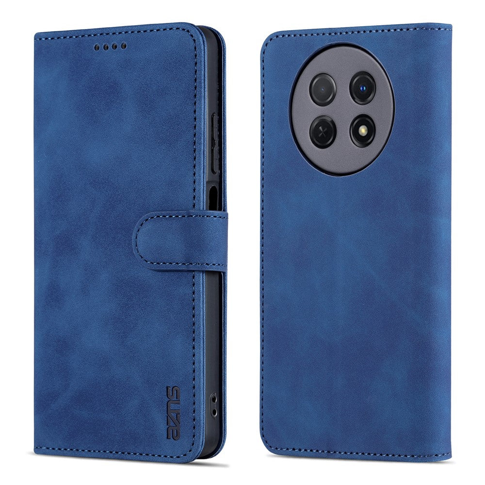 AZNS For Huawei nova Y91 4G / Enjoy 60X Leather Case Anti-Fall Phone Shell Flip Stand Wallet Cover