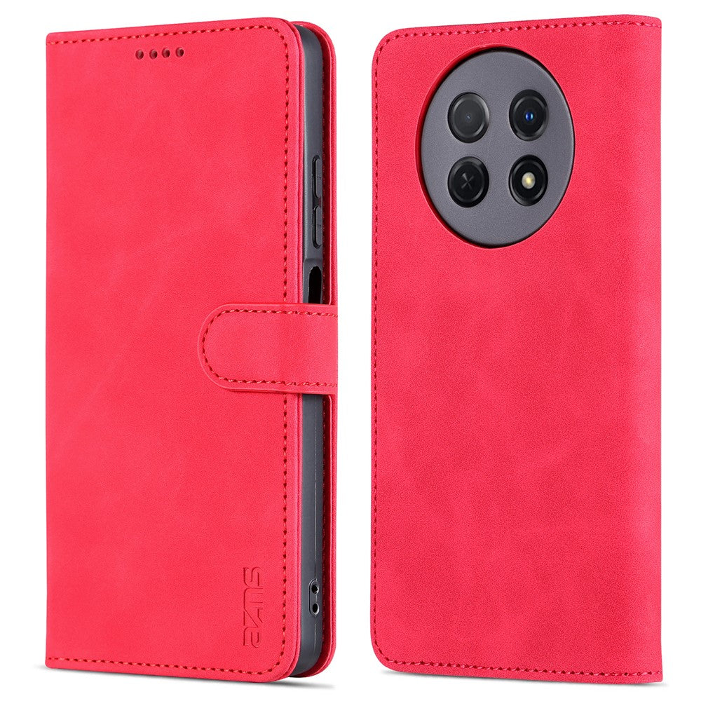 AZNS For Huawei nova Y91 4G / Enjoy 60X Leather Case Anti-Fall Phone Shell Flip Stand Wallet Cover