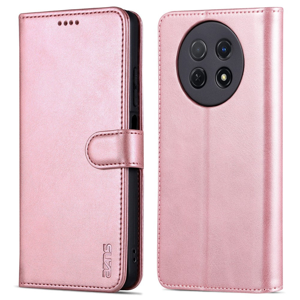 AZNS For Huawei nova Y91 4G / Enjoy 60X Leather Case Anti-Fall Phone Shell Flip Stand Wallet Cover