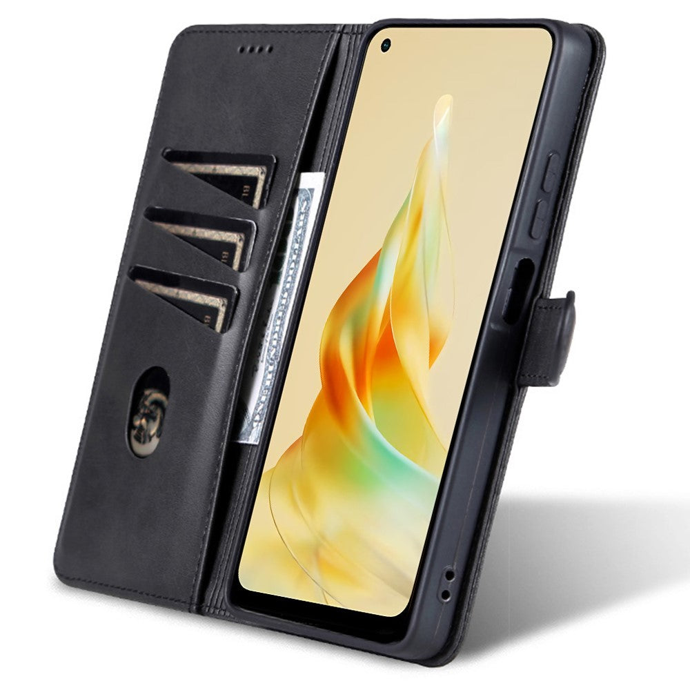 AZNS For Oppo Reno8 T 5G / A1 Pro 5G Leather Anti-Scratch Cell Phone Case Flip Stand Wallet Cover