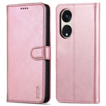 AZNS For Oppo Reno8 T 5G / A1 Pro 5G Leather Anti-Scratch Cell Phone Case Flip Stand Wallet Cover
