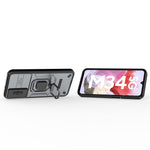 Til Samsung Galaxy M34 5G / F34 5G cover Skydbart linsebeskyttelse PC+TPU Telefonbeskyttelsescover