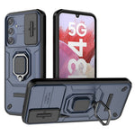 Til Samsung Galaxy M34 5G / F34 5G cover Skydbart linsebeskyttelse PC+TPU Telefonbeskyttelsescover