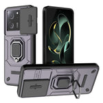 Xiaomi Redmi K60 Ultra / 13T / 13T Pro Bakstycke Skjutbart Linslock PC+TPU Stativ mobilskal