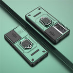 For Xiaomi Poco F5 Pro 5G / Redmi K60 5G / K60 Pro 5G Case PC+TPU Ring Kickstand Phone Cover