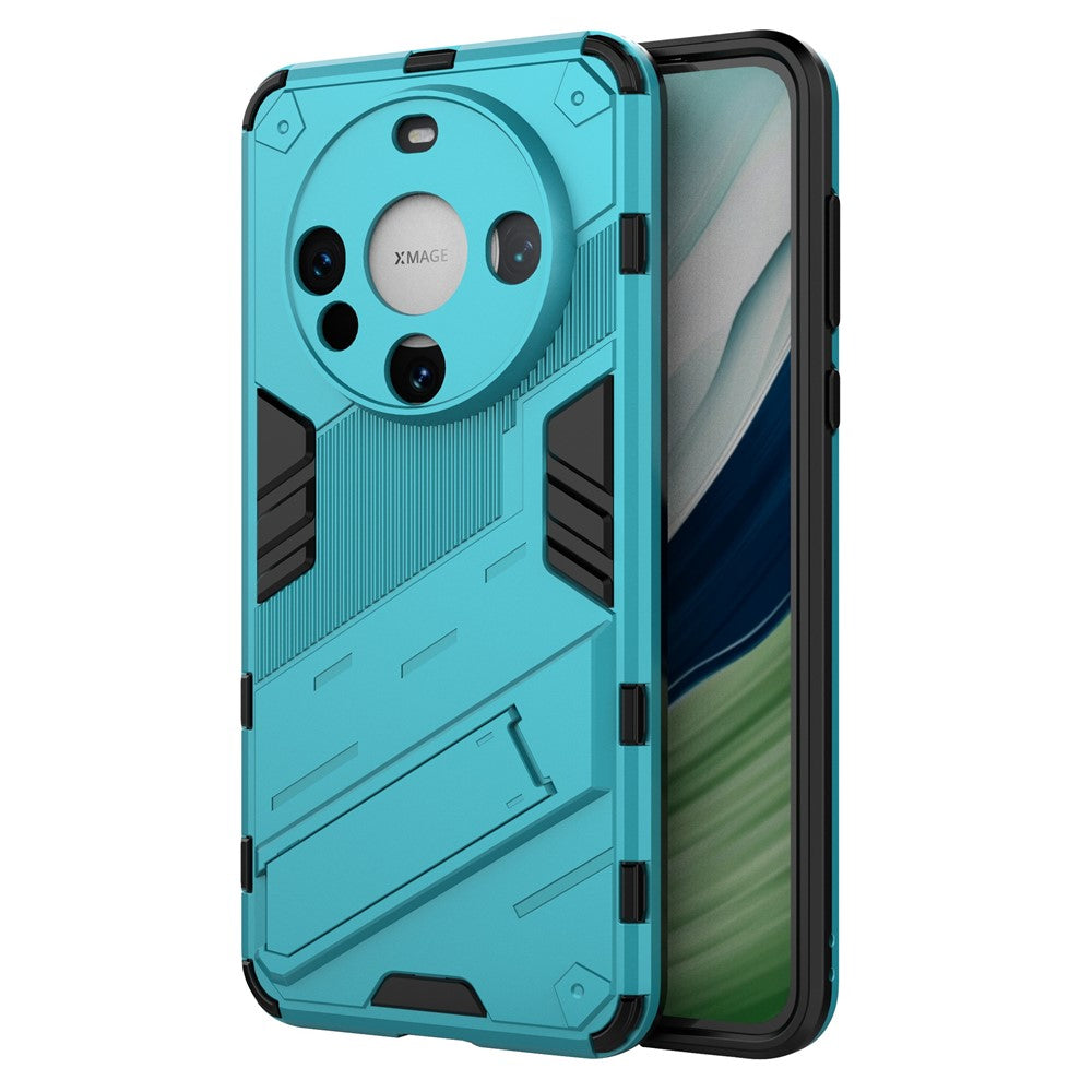 For Huawei Mate 60 Cover PC+TPU Shockproof Phone Case with Kickstand