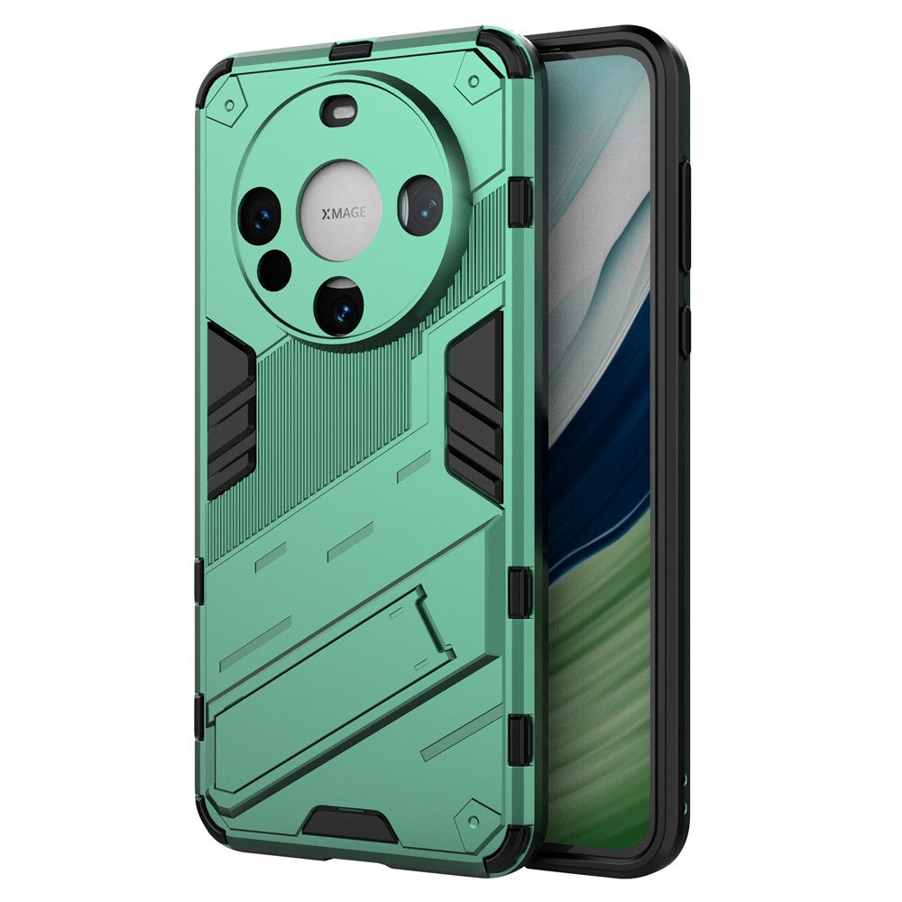 For Huawei Mate 60 Cover PC+TPU Shockproof Phone Case with Kickstand