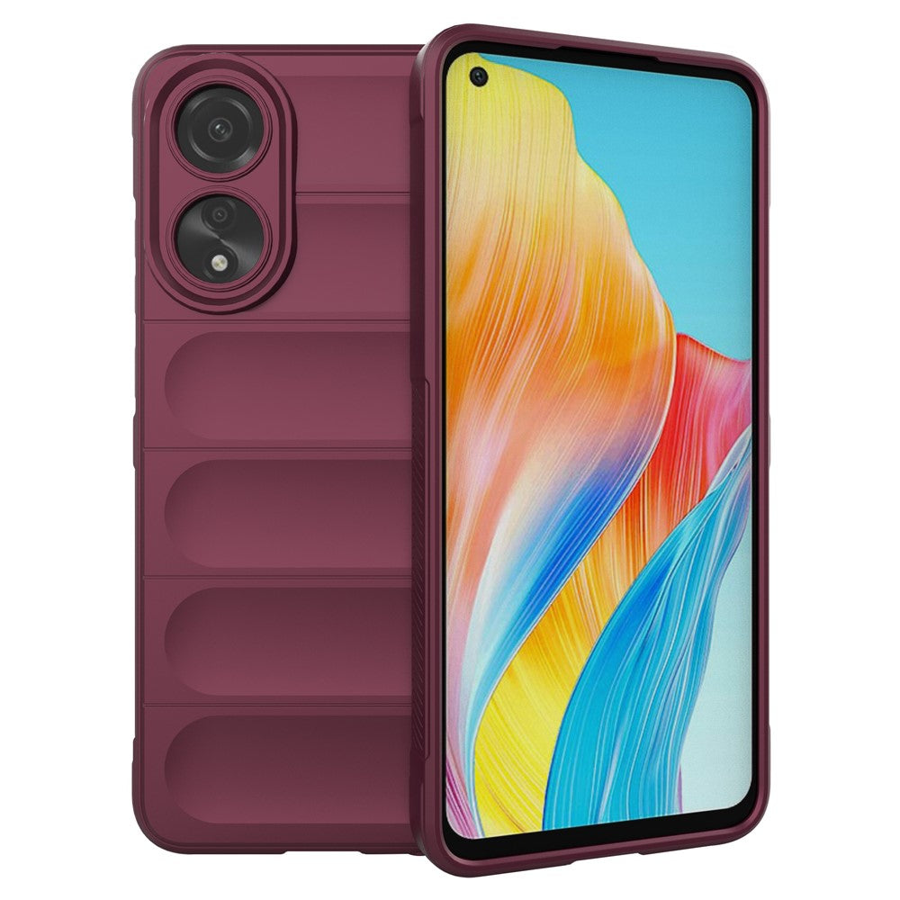 Oppo A78 4G-skal mjukt TPU-skyddande bakstycke