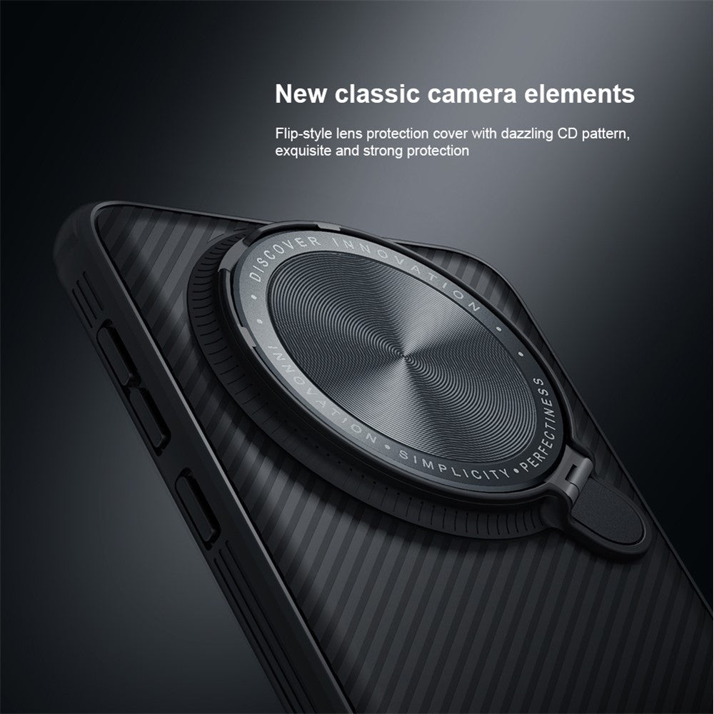 NILLKIN CamShield Prop Magnetic Series for Huawei Mate 60 Pro / 60 Pro+ Case Lens Cover Kickstand Phone Shell