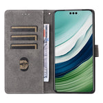 For Huawei Mate 60 Case RFID Blocking Wallet PU Leather Stand Phone Cover with Strap