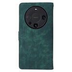 For Huawei Mate 60 Case RFID Blocking Wallet PU Leather Stand Phone Cover with Strap
