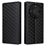For Huawei Mate 60 Pro / Pro+ Cover Rhombus Imprinted Wallet PU Leather Phone Case