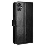 For Samsung Galaxy A05 4G Case Crazy Horse Texture Leather Wallet Stand Phone Cover
