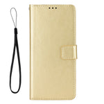 For Oppo A38 4G / A18 4G Case Crazy Horse Texture Leather Wallet Phone Cover