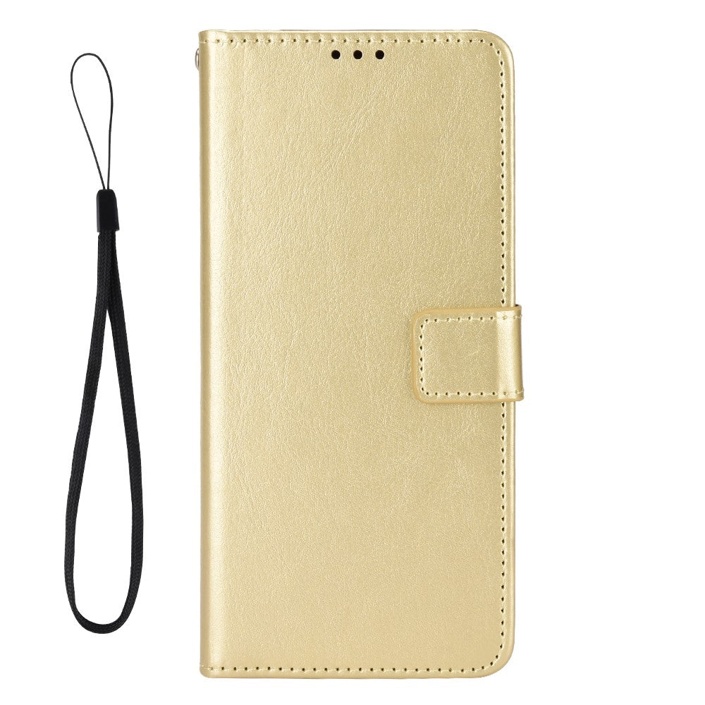 For Oppo A38 4G / A18 4G Case Crazy Horse Texture Leather Wallet Phone Cover