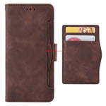For Motorola Moto G84 5G Case Multiple Card Slots Anti-drop Leather Phone Cover
