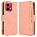 For Motorola Moto G84 5G Case Multiple Card Slots Anti-drop Leather Phone Cover