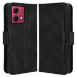 For Motorola Moto G84 5G Case Multiple Card Slots Anti-drop Leather Phone Cover