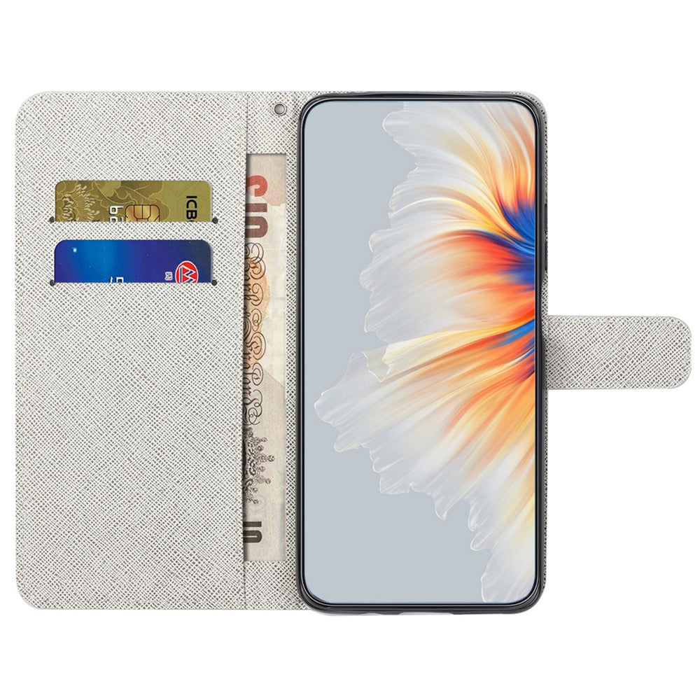 For Samsung Galaxy A05s 4G Wallet Phone Case Pattern Printing Anti-Scratch PU Leather Flip Cover