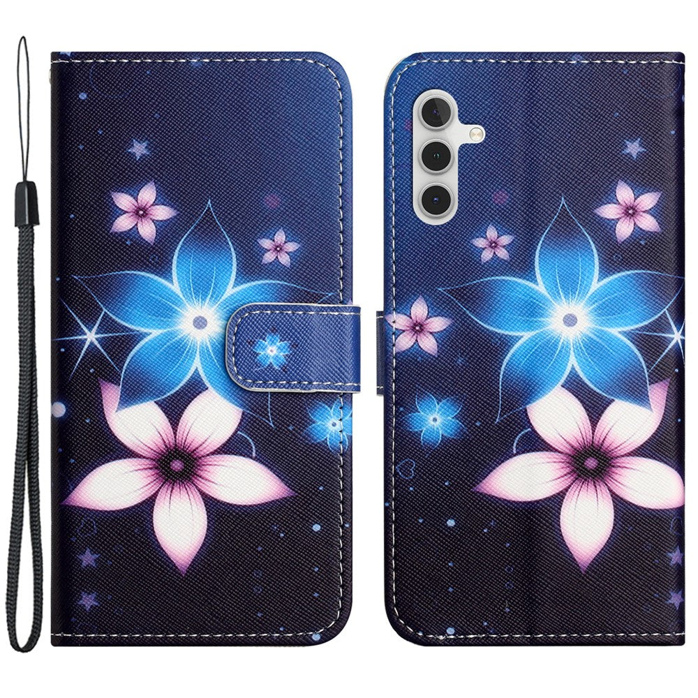 For Samsung Galaxy A05s 4G Wallet Phone Case Pattern Printing Anti-Scratch PU Leather Flip Cover