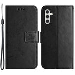 Til Samsung Galaxy A05s 4G Cover, Sommerfugl Blomst Præget Anti-fald Læder Telefon Cover