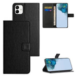 For Samsung Galaxy A05 4G Cover Litchi Texture Leather Smartphone Case with Wallet