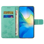 Til Samsung Galaxy A15 5G Stødsikkert Cover Præget PU Læder Pung Telefoncover