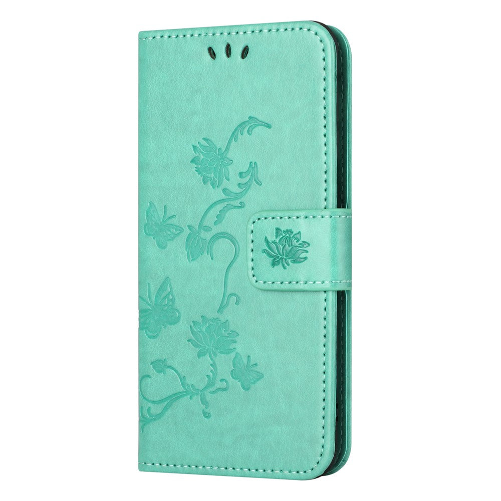 Til Samsung Galaxy A15 5G Stødsikkert Cover Præget PU Læder Pung Telefoncover