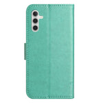 Til Samsung Galaxy A15 5G Stødsikkert Cover Præget PU Læder Pung Telefoncover
