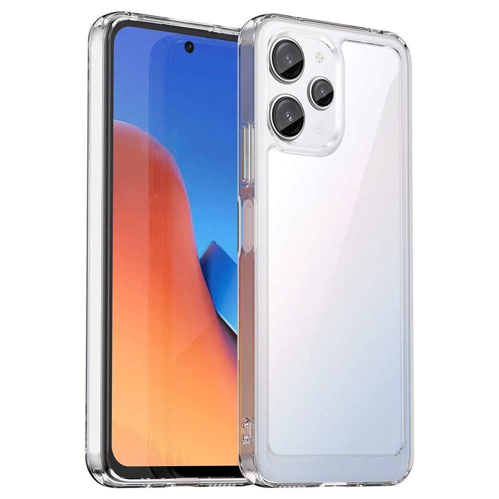For Xiaomi Redmi 12 5G (Global) / Poco M6 Pro 5G Case Transparent Phone Cover (Big Rear Lens Hole)