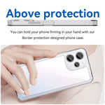 For Xiaomi Redmi 12 5G (Global) / Poco M6 Pro 5G Case Transparent Phone Cover (Big Rear Lens Hole)