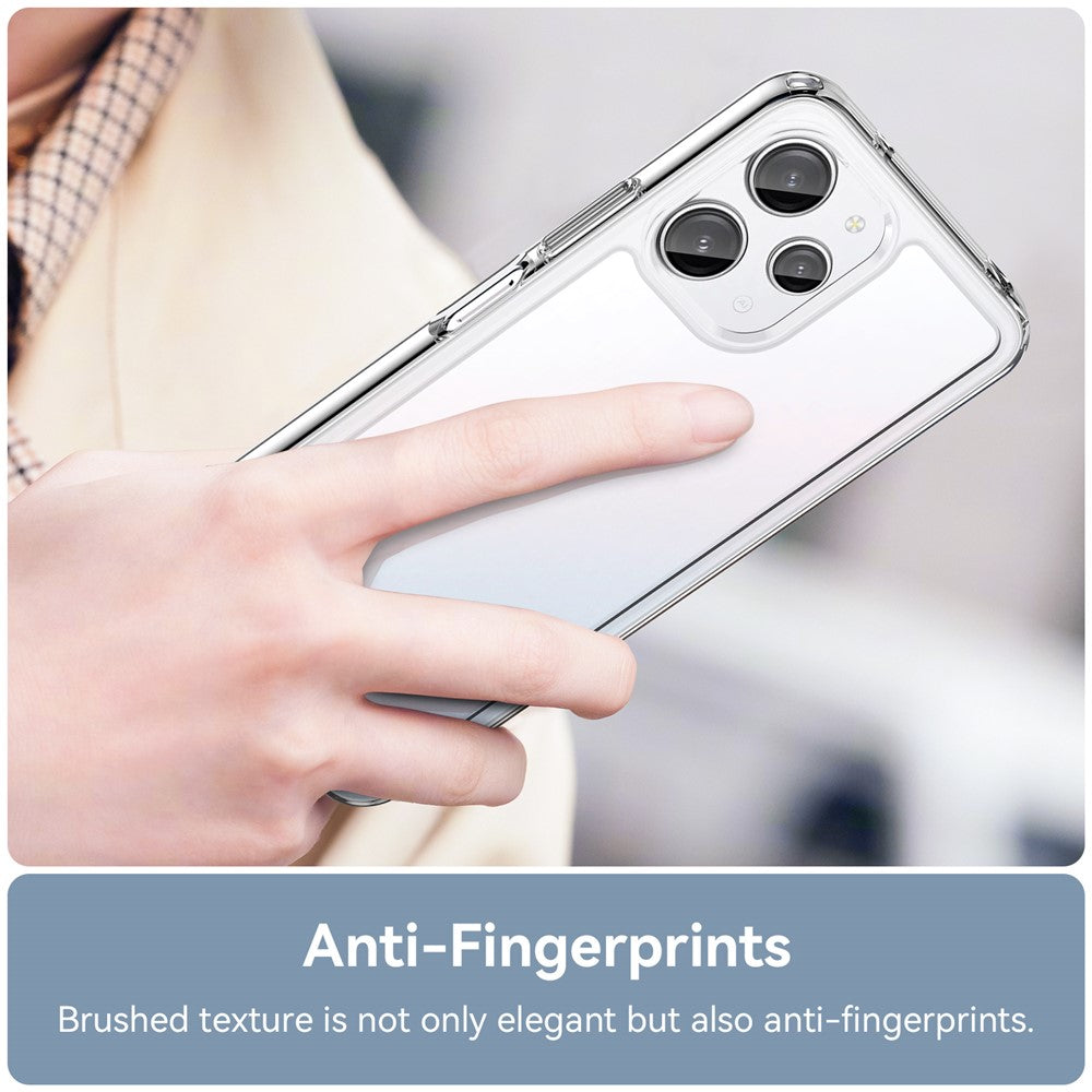 For Xiaomi Redmi 12 5G (Global) / Poco M6 Pro 5G Case Transparent Phone Cover (Big Rear Lens Hole)