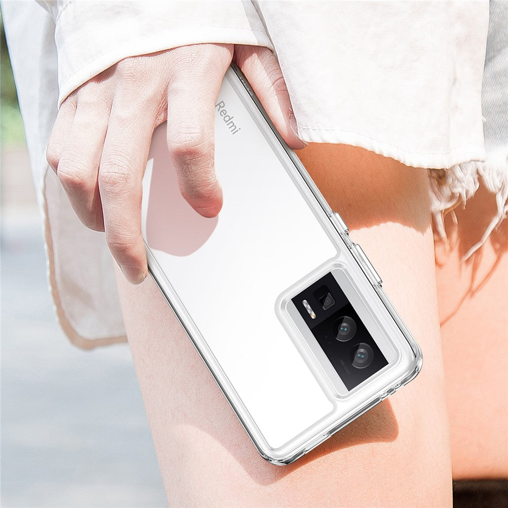 For Xiaomi Redmi K60 5G / K60 Pro 5G / Poco F5 Pro 5G Case Electroplating Buttons Phone Cover (Big Rear Lens Hole)