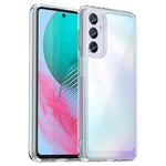 Samsung Galaxy M54 5G / F54 5G mobilskal TPU + Akryl Bakstycke (Stort Bakre Linshål)