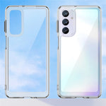 Samsung Galaxy M54 5G / F54 5G mobilskal TPU + Akryl Bakstycke (Stort Bakre Linshål)