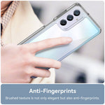 Samsung Galaxy M54 5G / F54 5G mobilskal TPU + Akryl Bakstycke (Stort Bakre Linshål)