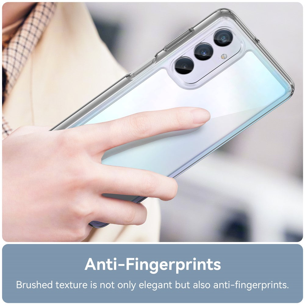 Samsung Galaxy M54 5G / F54 5G mobilskal TPU + Akryl Bakstycke (Stort Bakre Linshål)